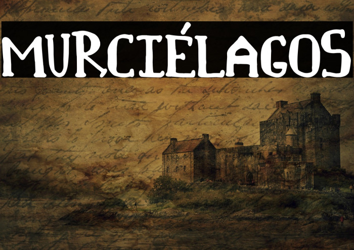 Murciélagos Font examples