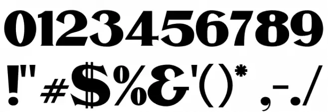 Murden CF ExtraBold Regular Font OTHER CHARS