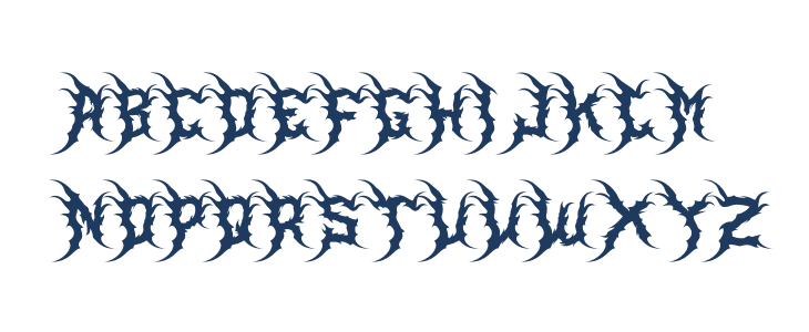 Murder Brack Uppercase