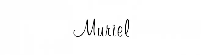 Muriel  font caratteri gratis