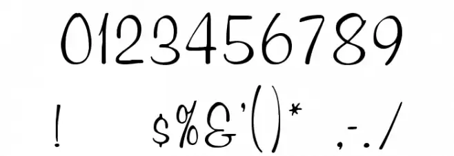 Muriel Font OTHER CHARS