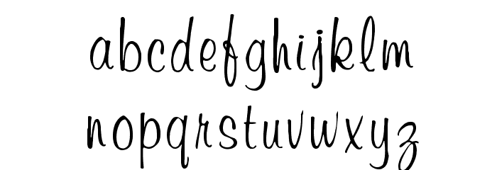 Muriel Font LOWERCASE