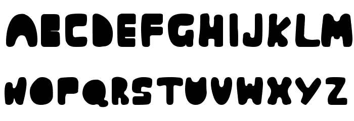 Muringa Font LOWERCASE