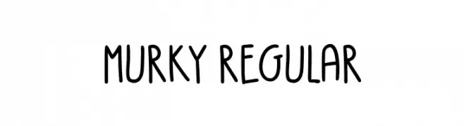 Murky Regular  font caratteri gratis