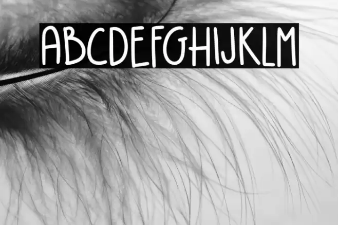 Murky Regular Font examples