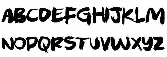 MurkyBuzzDEMO Шрифта ВЕРХНИЙ