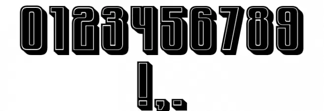 Murmansk Filled Regular Font OTHER CHARS