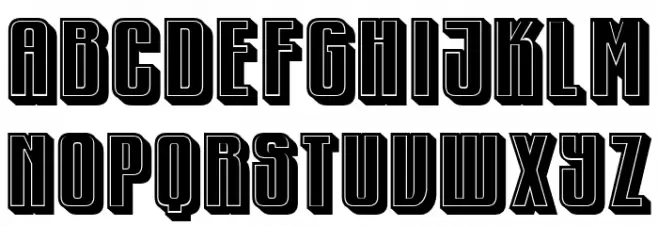 Murmansk Filled Regular 字体 小写