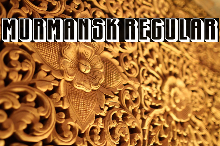 Murmansk Regular Example 1