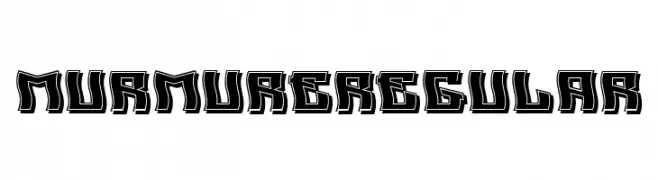 Murmure Regular  font caratteri gratis