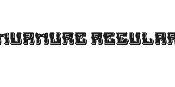 Murmure Regular Logo