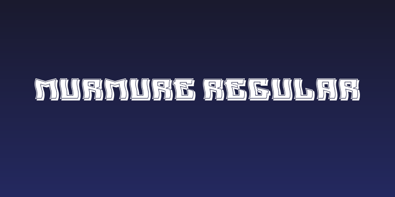 Murmure Regular Social Header