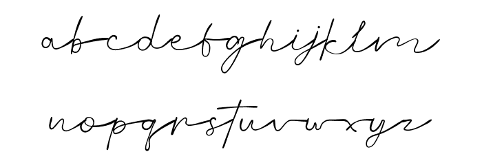 Murnita Regular Font LOWERCASE