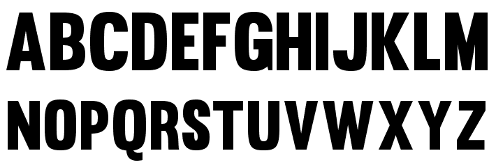 Muro-Regular Font LOWERCASE