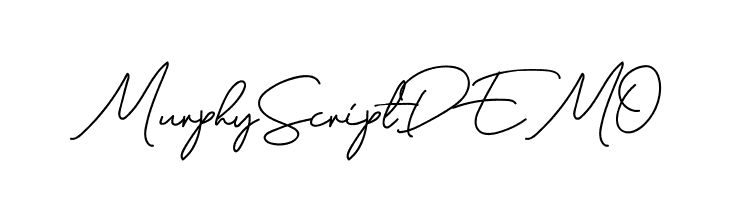 MurphyScriptDEMO  Frei Schriftart Herunterladen