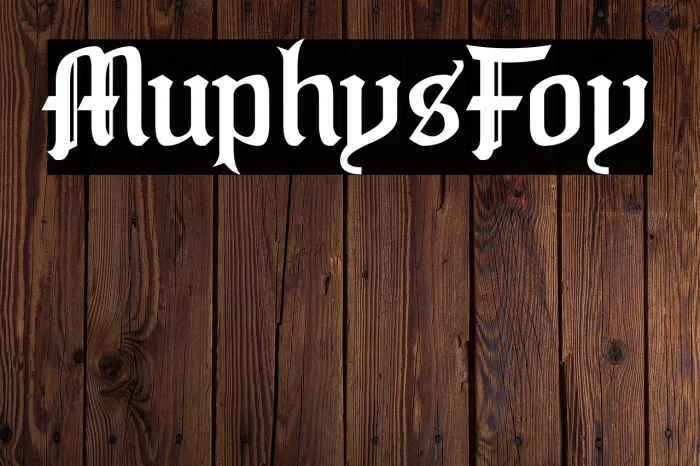 Murphy's Folly Example 1