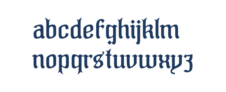 Murphy's Folly Lowercase