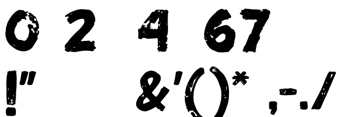Murray Corn Font OTHER CHARS