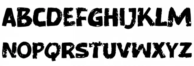Murray Corn Font UPPERCASE