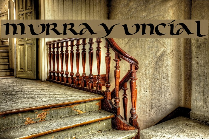 Murray Uncial Font examples