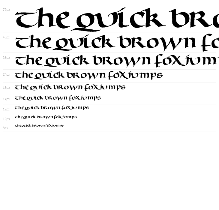 Murray Uncial Waterfall