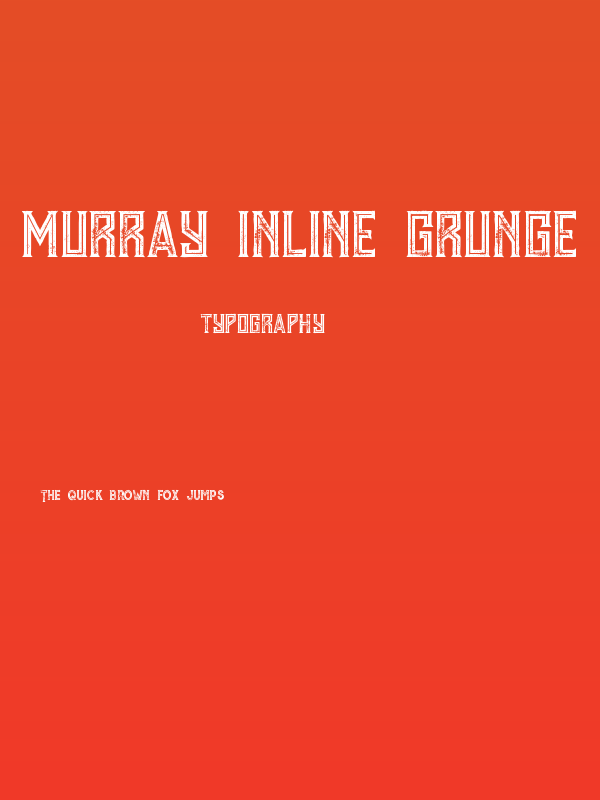 Murray inline grunge Poster