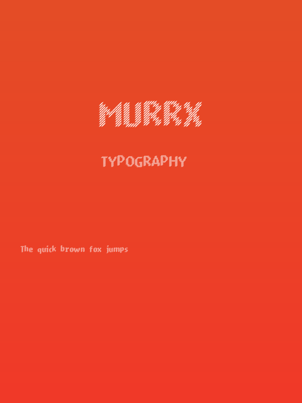 Murrx Poster