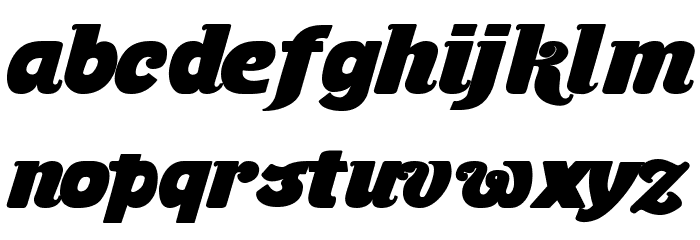 Musa Ornata Font LOWERCASE