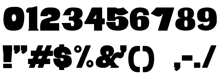 Musa Paradisiaca Font OTHER CHARS