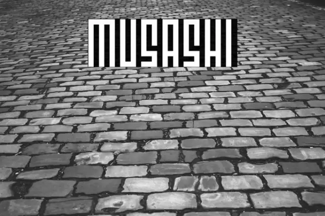 Musashi Font examples