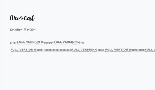 Muscat Business Card