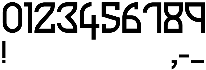Mused Regular Font OTHER CHARS