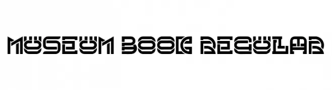 Museum Book Regular  フリーフォントのダウンロード