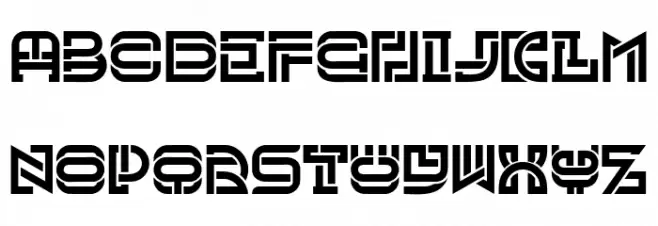 Museum Book Regular Schriftart Groß