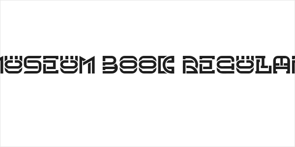Museum Book Regular Logo