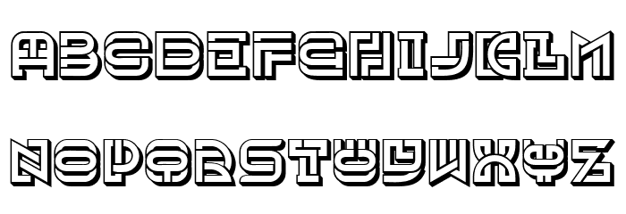Museum Hollow Regular Font OTHER CHARS