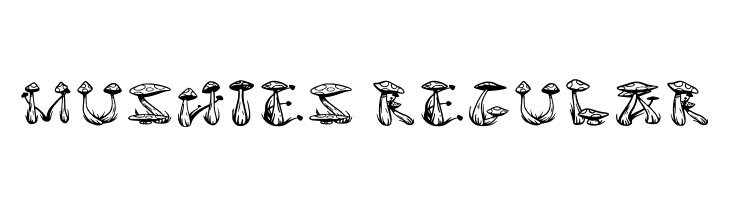 Mushies Regular  font caratteri gratis