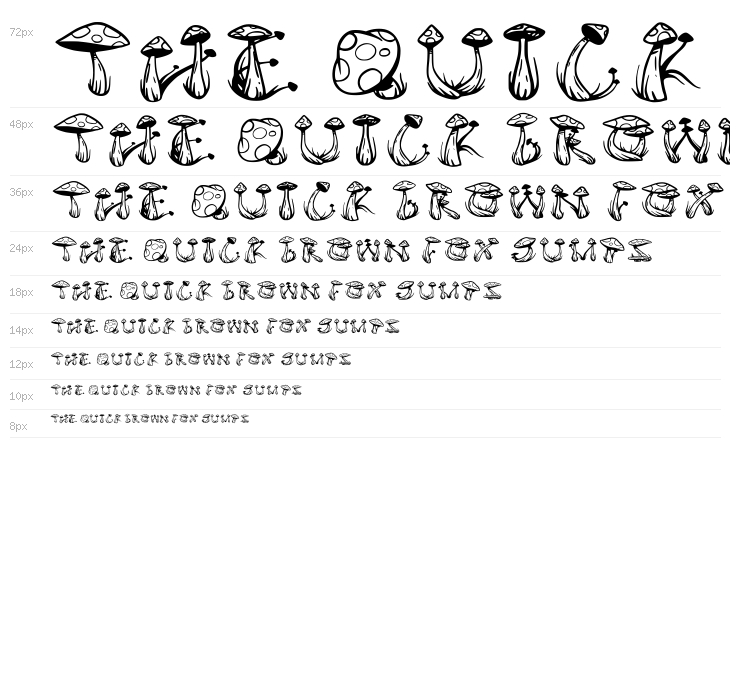 Mushies Regular Waterfall