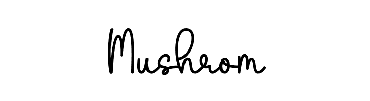 Mushrom  Free Fonts Download