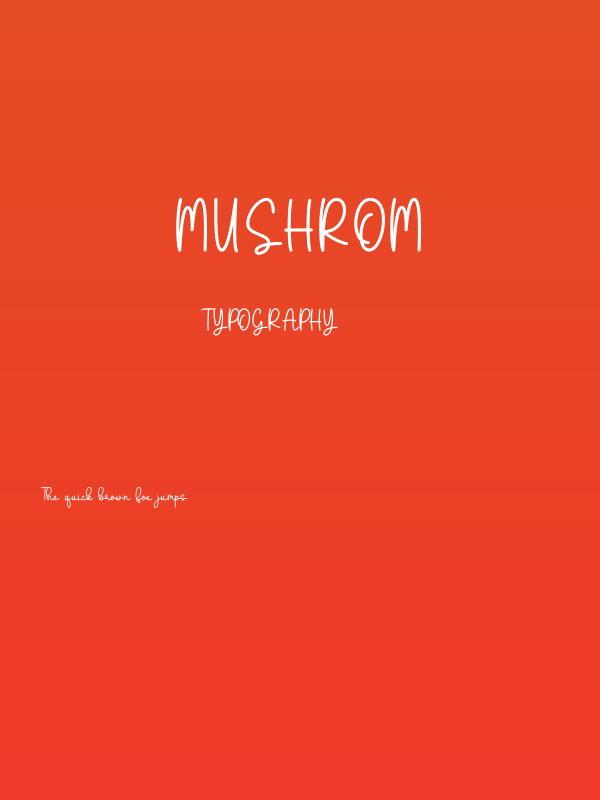 Mushrom Poster
