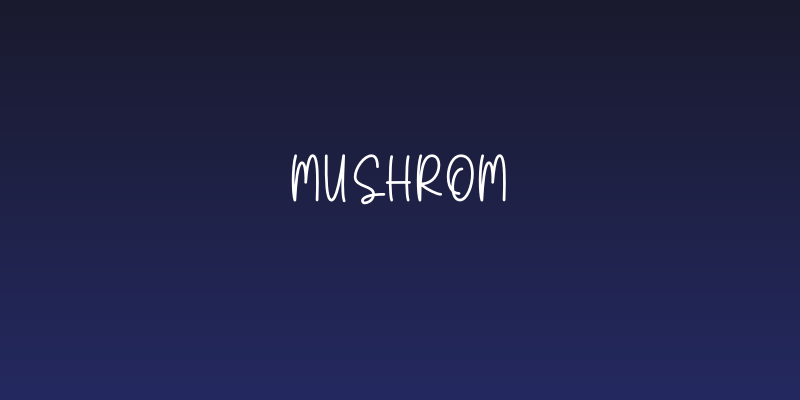 Mushrom Social Header