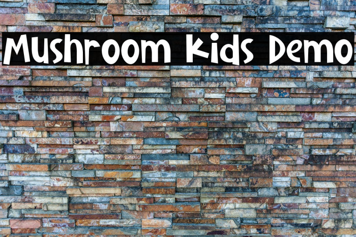 Mushroom Kids Demo Example 2