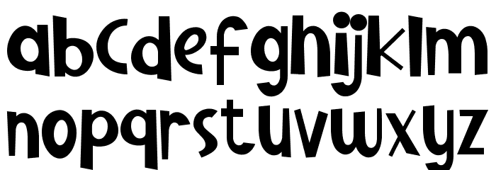 Mushroom Kids Demo Font LOWERCASE