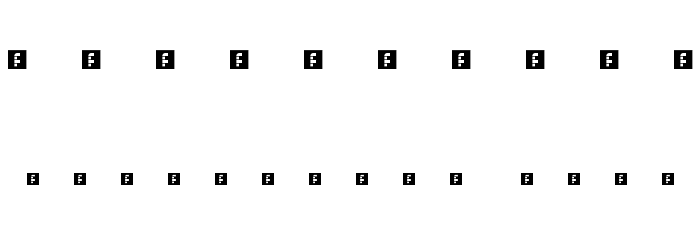 Mushroom Kingdom NBP Font OTHER CHARS