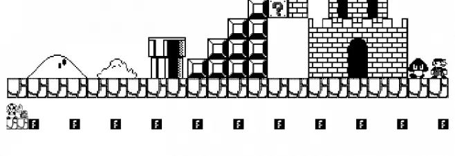 Mushroom Kingdom NBP Font UPPERCASE