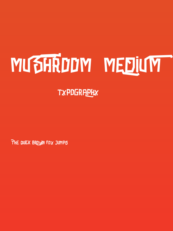 Mushroom-Medium Poster