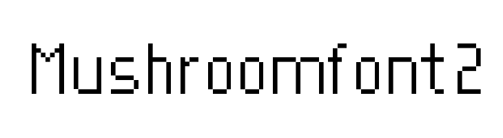 Mushroomfont2  font caratteri gratis