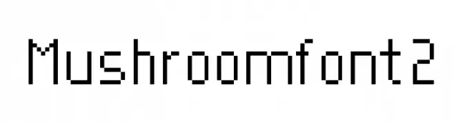 Mushroomfont2  Descarca Fonturi Gratis