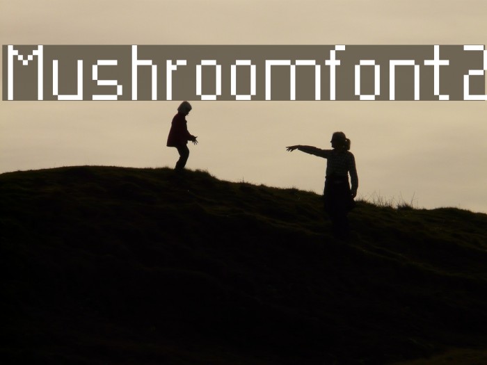 Mushroomfont2 Font examples