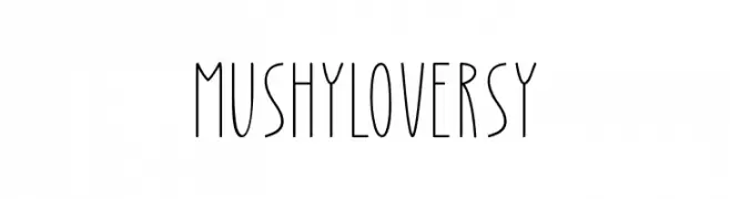 Mushy Loversy  Скачать бесплатные шрифты